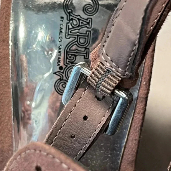 Carlos Thick Heel 3 Inch Heels Size 10 - Picture 3 of 11